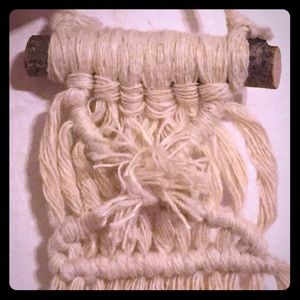 Coppoletti Accents - Handmade Macramé Rear View Mirror Mini Boho Bling Coppoletti Accents - Handmade Macramé Rear View Mirror Mini Boho Bling